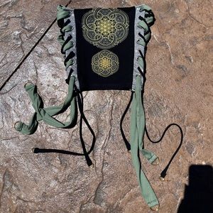 olly wolly doodle/ cosmic sun tube top